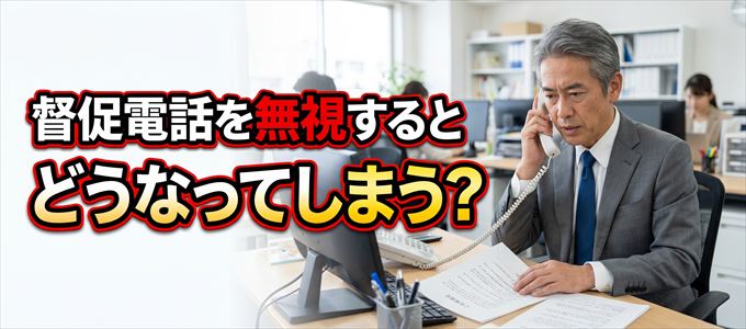 0922353486からの督促電話を無視するとどうなる?